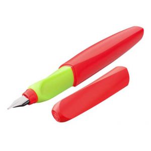 Pióro wieczne Pelikan Twist Czerwono-zielone